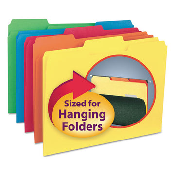 Smead® Interior File Folders, 1-3-cut Tabs, Letter Size, Assorted, 100-box freeshipping - TVN Wholesale